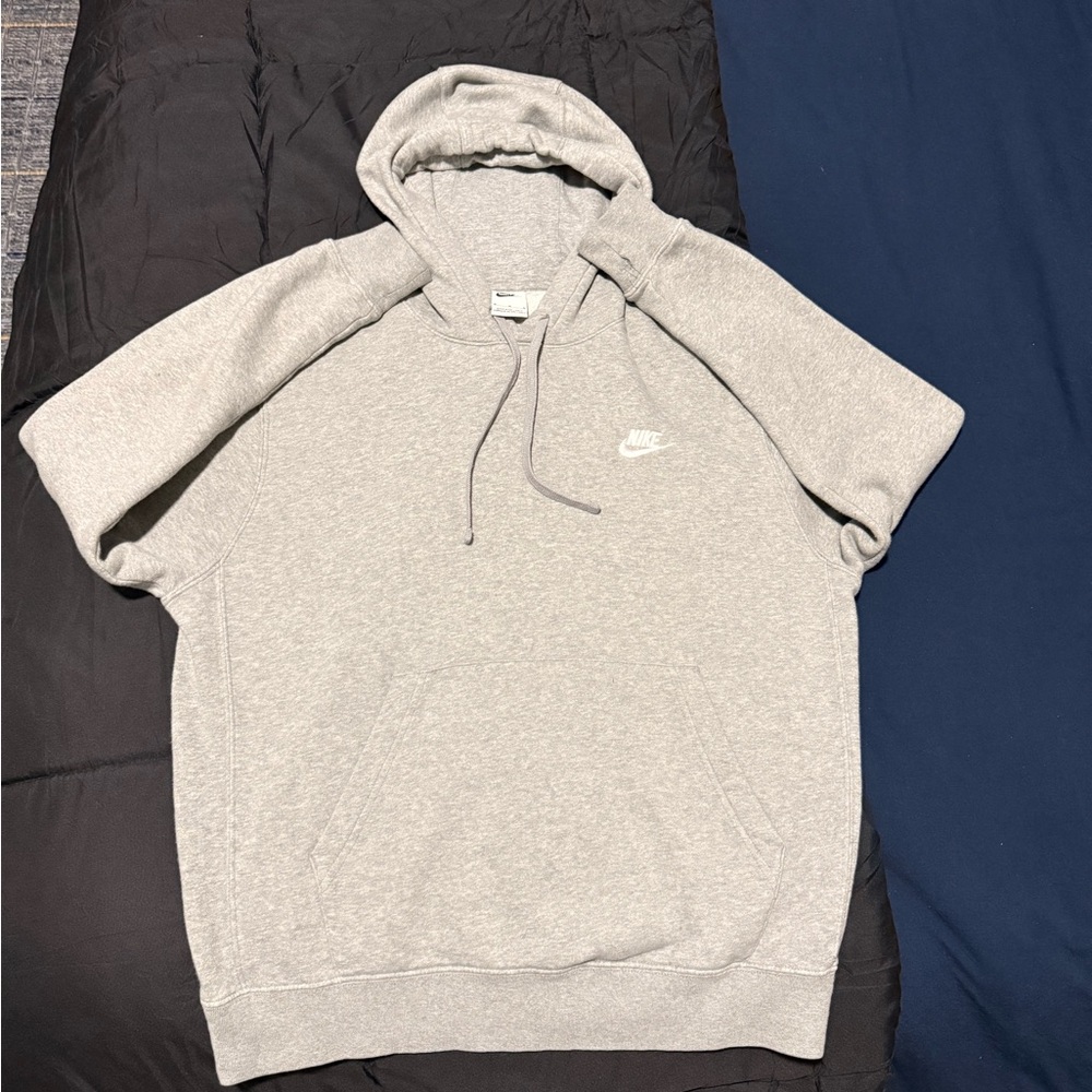Nike Light Gray Men's Hoodie